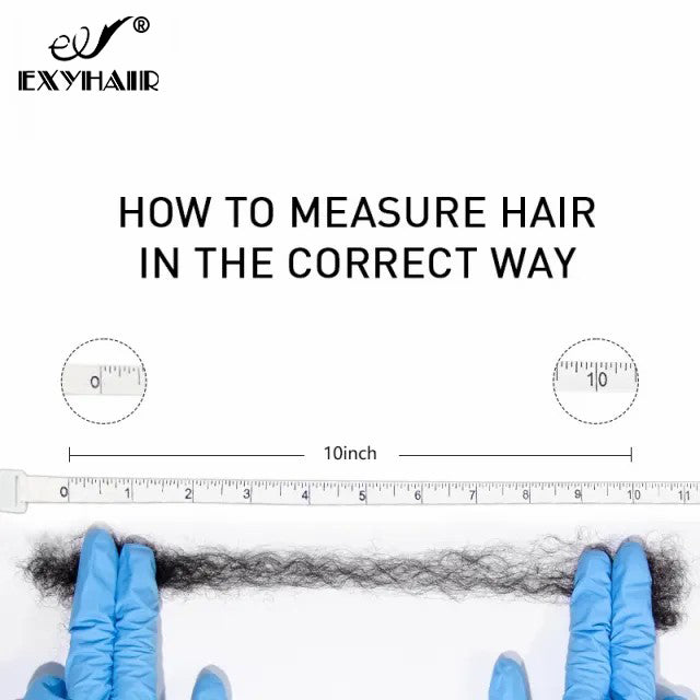 Exyhair 10 inch Best Selling Tight Afro Kinky Bulk Human Hair for Dreadlocks Twisting and Braiding, Afro Twist, with Crochet Hook