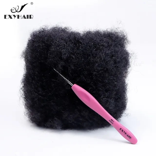 Exyhair Dreadlock Crochet Hook for Hair Dreadlock Needle Tool for Braid Craft Dread Locks Crochet Needles 0.5mm