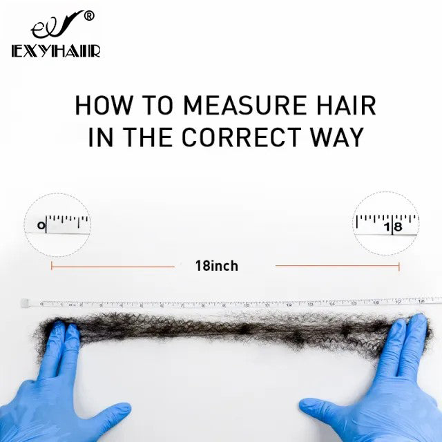 Exyhair 18 inch Tight Afro Kinky Bulk 100% Human Hair for Ideal to Make/ Repair Afro Hair Braids, Dreadlocks Extension, Afro Twist with Crochet Hook