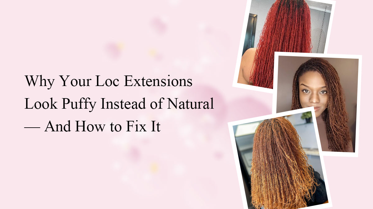 Why Your Loc Extensions Look Puffy Instead of Natural — And How to Fix ...