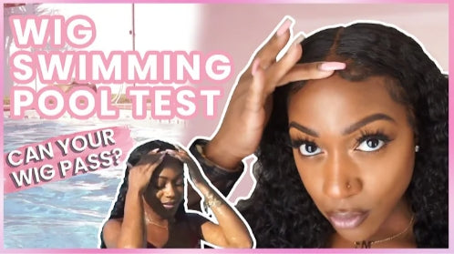 How to enjoy swimming comfortably with a wig？