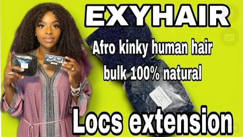 Multiple Hairstyles For Afro Kinky Bulk Hair