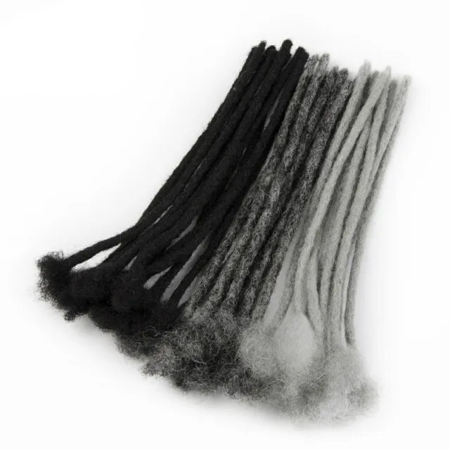 Exyhair Afro Kinky Human Hair Crochet Dreadlock Extensions Color customization ( Free Shipping + Free Crochet hook)