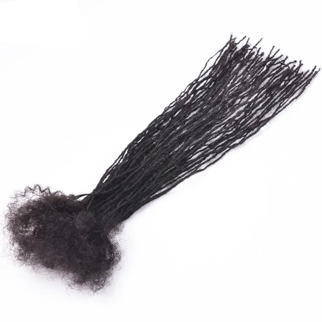 Exyhair Micro Faux Locs Crochet Hair, Sister Mini (0.1 cm) Afro Locks Braids Styles ( Free crochet hook + Free shipping)