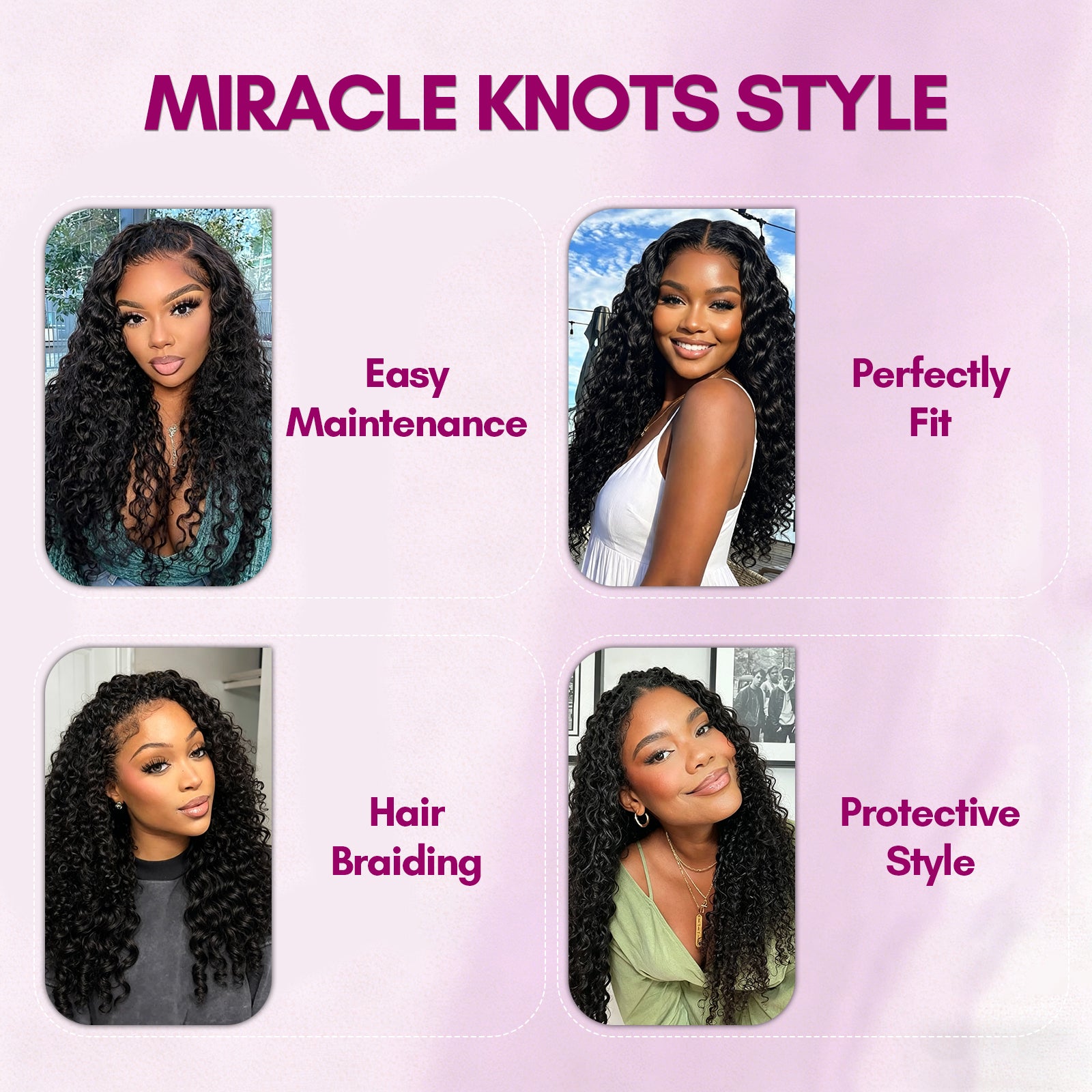 Exyhair 60G Burmese Curly Natural Black Feather Crochet Hair Extension for boho hair, twist, braids and miracle knots