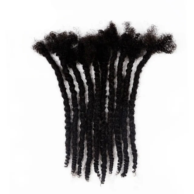 Exyhair Textured Locs Afro Kinky 100% Human Hair (Free crochet hook + Free shipping)