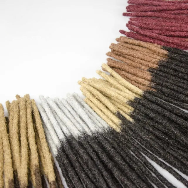 Exyhair Afro Kinky Human Hair Ombre Colors Crochet Dreadlock Extensions ( Free eyelashes + Free shipping)
