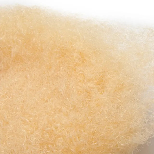 Exyhair #613 Tight Afro Kinky Bulk Human Hair for Draedlock Extensions, Repair Locs, Twists and Braids