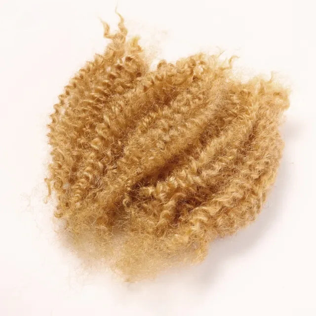 Exyhair #27 Marley Twist Braiding Hair 100% Human Hair for Faux Locs Spring Twist Hair Passion Twist Hair Butterfly Locs Crochet Hair