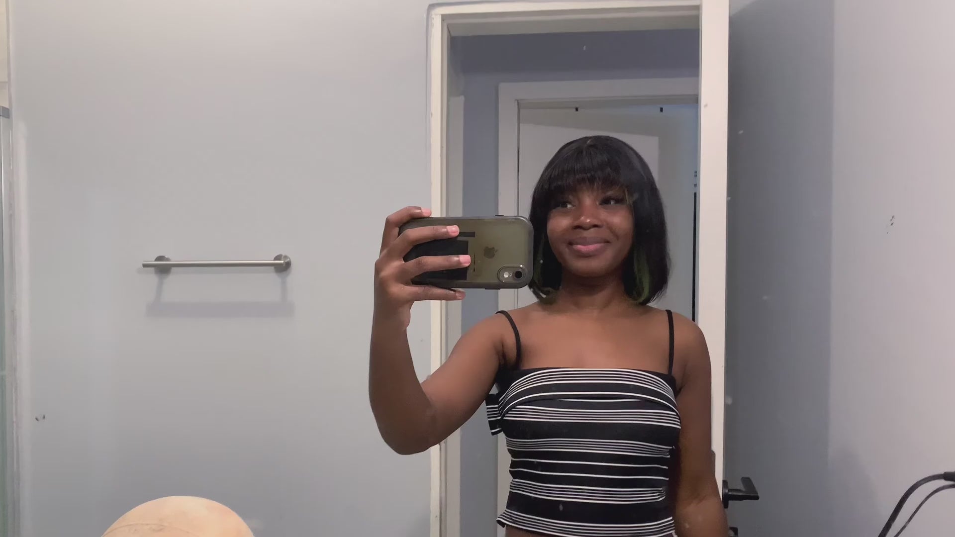 180% Density Body Wave Short Bob 13*4 Lace Front Wigs 100% Human Hair Wigs Pre Plucked Human Hair Wigs